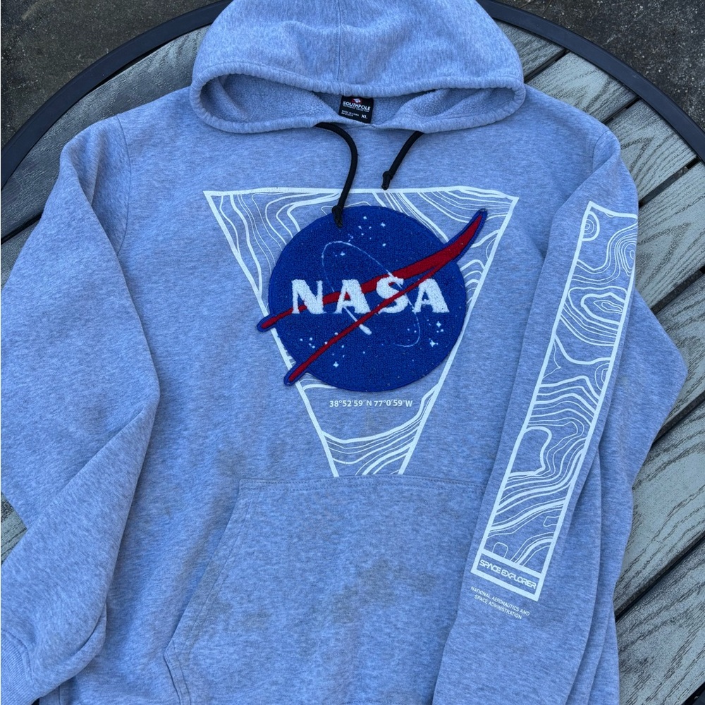 NASA Logo Sweatshirt Hoodie XL